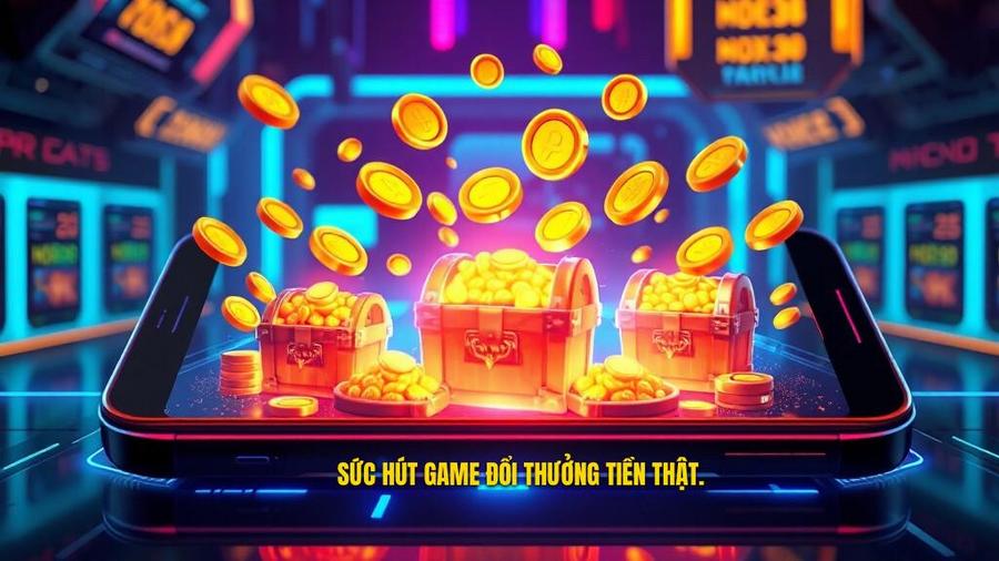 2. Sức hút game đổi thưởng tiền thật.