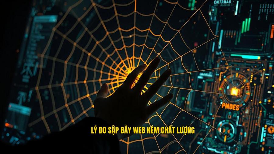 3. Lý do sập bẫy web kém chất lượng